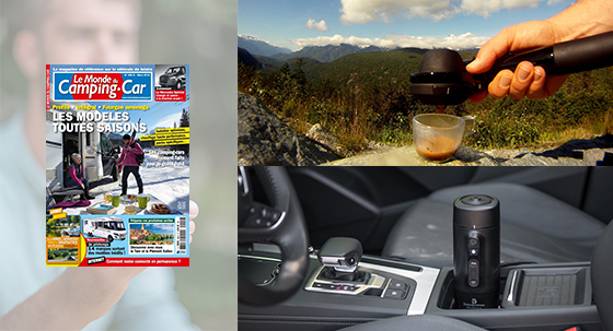 L'espresso nel camper come a casa tua