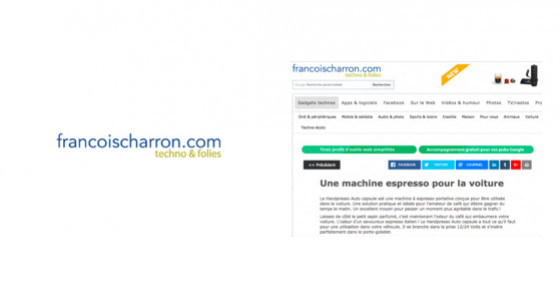 Une cafetière compatible Nespresso® pour la voiture