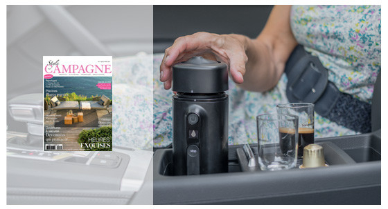 La machine café voiture pour capsules Nespresso® 