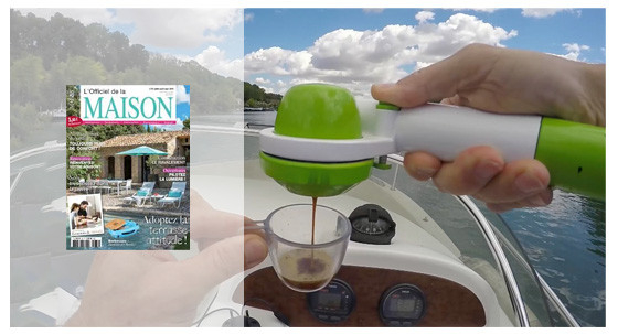 La machine à café portable =  un café en liberté !